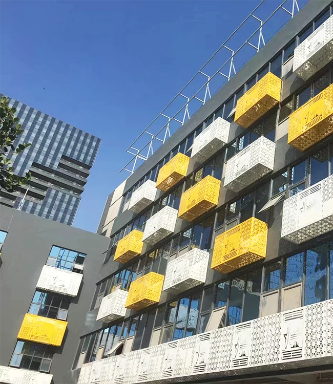 European Style Aluminum Facade Cladding