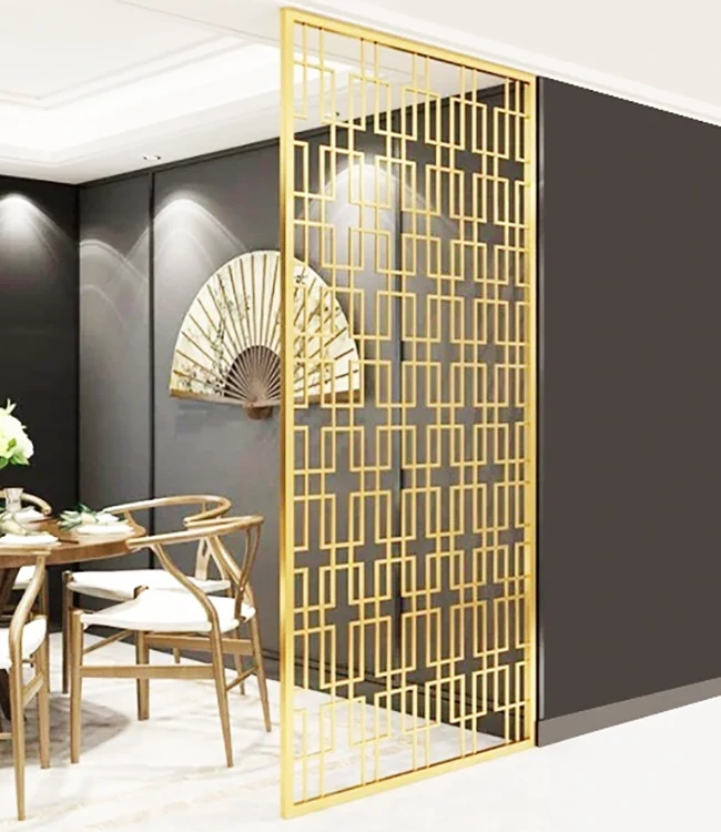 Laser Cut Metal Decorative Separate Screen